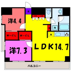 アーバンポイント高崎（高崎市元紺屋町）の物件間取画像